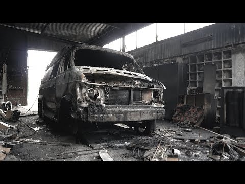 Пожар в гараже уничтожил уникальные автомобили