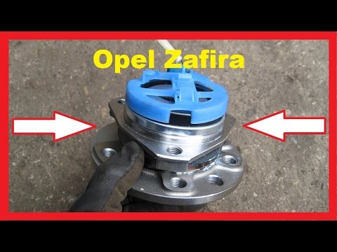 Замена подшипника передней ступицы своими руками Opel Zafira 5