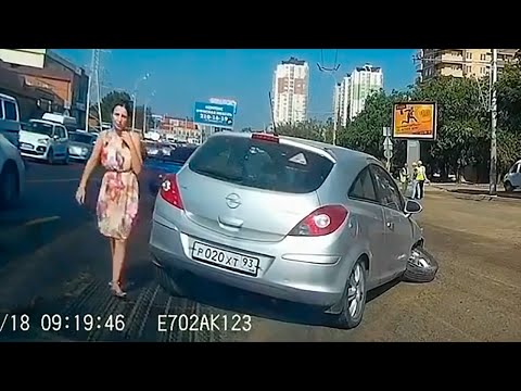 АВТО ПРИКОЛЫ 2016. Автоприколы за рулем, Бабы ТП за рулем #25 1