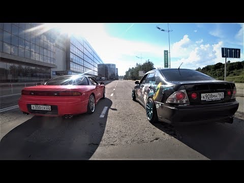 Toyota Altezza VS MMC GTO ГОНКА 1