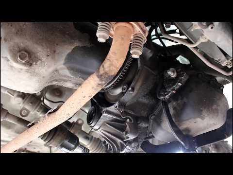 Замена сальника маслонасоса АКПП на Mitsubishi Minica 0,6 Мицубиси Миника 2005 года 2часть