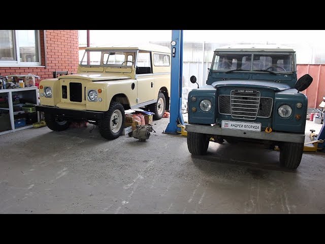 Спецпроект Land Rover Series III 1982 года НАЧАЛО # 27 сборка и установка передних сидений